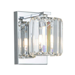 Kinkiet Divine - 1 źródło światła - Polerowany chrom QZ-DIVINE1-PC-BATH