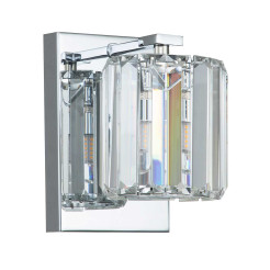Kinkiet Divine - 1 źródło światła - Polerowany chrom QZ-DIVINE1-PC-BATH