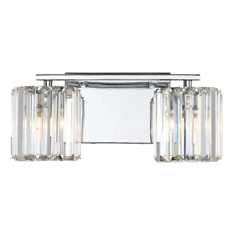 Kinkiet Divine - 2 źródła światła - Polerowany chrom QZ-DIVINE2-PC-BATH