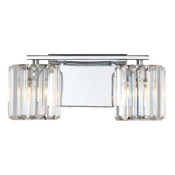 Kinkiet Divine - 2 źródła światła - Polerowany chrom QZ-DIVINE2-PC-BATH