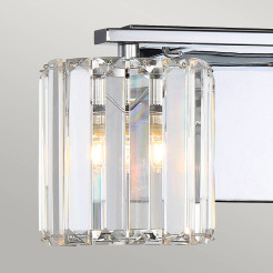 Kinkiet Divine - 2 źródła światła - Polerowany chrom QZ-DIVINE2-PC-BATH