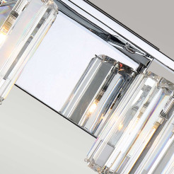 Kinkiet Divine - 2 źródła światła - Polerowany chrom QZ-DIVINE2-PC-BATH