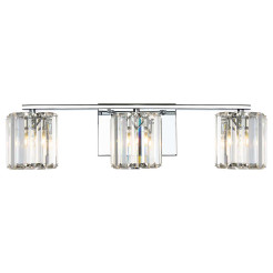 Kinkiet Divine - 3 źródła światła - Polerowany chrom QZ-DIVINE3-PC-BATH