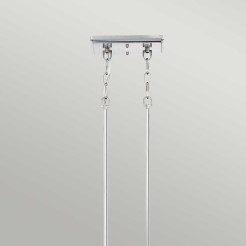 Lampa wyspowa Emery - 3 źródła światła - Imperialne srebro QZ-EMERY3P-IS