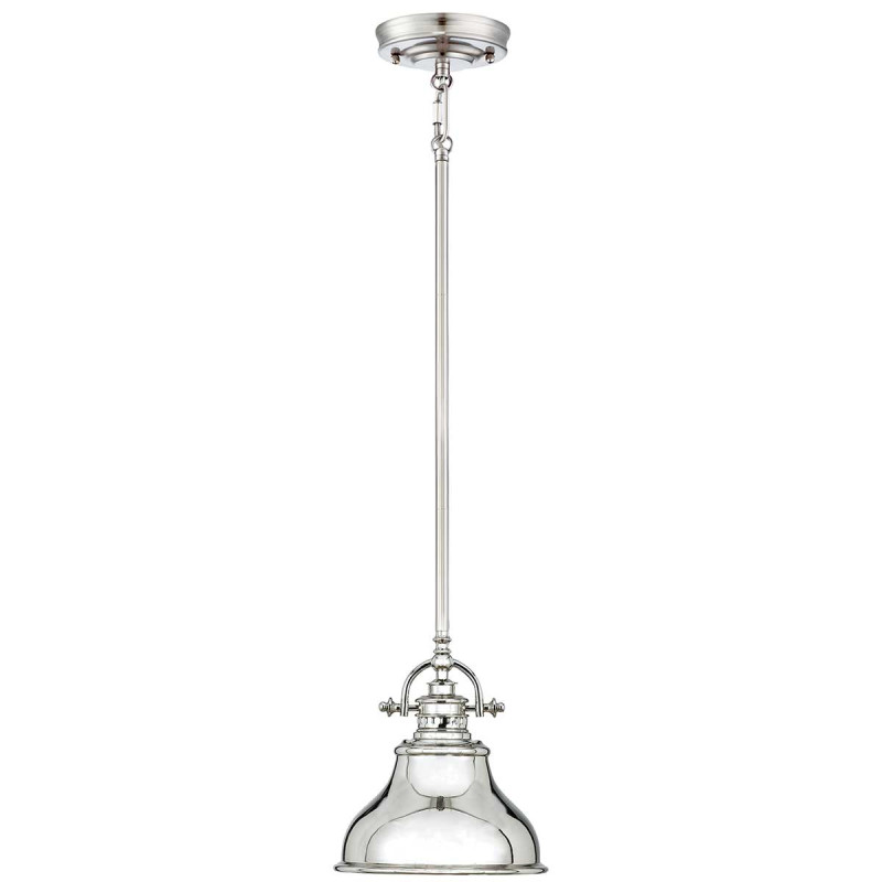 Mała lampa wisząca Emery - 1 źródło światła - Imperialne srebro QZ-EMERY-P-S-IS