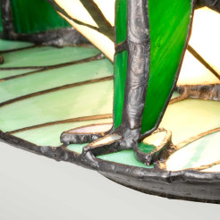 Mała lampa stołowa Frog - 1 źródło światła - Vintage brąz QZ-FROG-TL