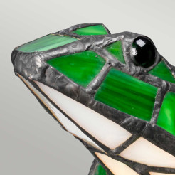 Mała lampa stołowa Frog - 1 źródło światła - Vintage brąz QZ-FROG-TL