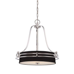 Lampa wisząca Gotham - 4 źródła światła - Imperialne srebro QZ-GOTHAM-P