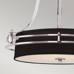 Lampa wisząca Gotham - 4 źródła światła - Imperialne srebro QZ-GOTHAM-P