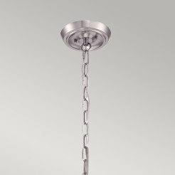 Lampa wisząca Gotham - 4 źródła światła - Imperialne srebro QZ-GOTHAM-P