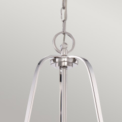 Lampa wisząca Gotham - 4 źródła światła - Imperialne srebro QZ-GOTHAM-P