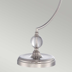 Lampa stołowa Jenkins - 1 źródło światła - Polerowany nikiel QZ-JENKINS-TL-PN