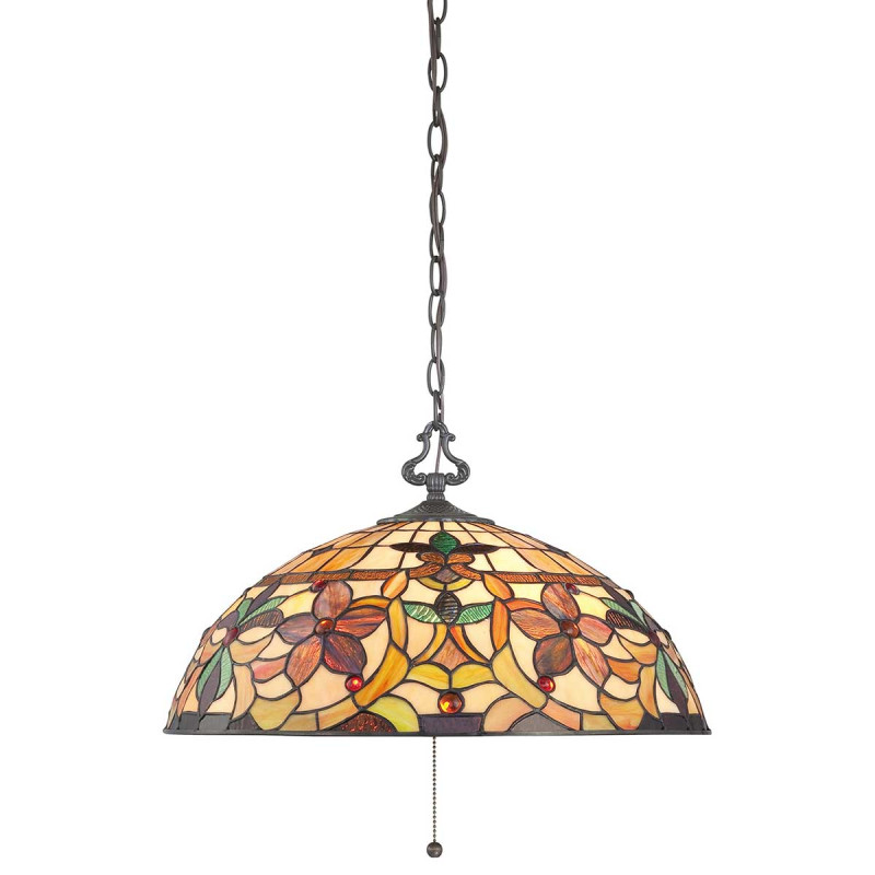 Lampa wisząca Kami - 3 źródła światła - Vintage brąz QZ-KAMI-P
