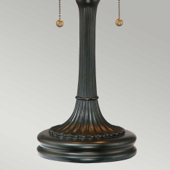 Lampa stołowa Kami - 2 źródła światła - Vintage brąz QZ-KAMI-TL