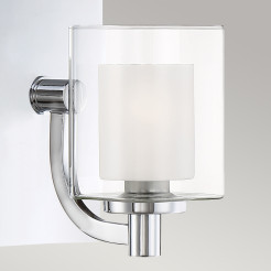 Kinkiet Kolt - 1 źródło światła - Polerowany chrom QZ-KOLT1-PC-BATH