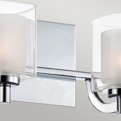 Kinkiet Kolt - 2 źródła światła - Polerowany chrom QZ-KOLT2-PC-BATH