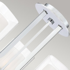 Kinkiet Kolt - 3 źródła światła - Polerowany chrom QZ-KOLT3-PC-BATH