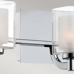 Półplafon Kolt - 3 źródła światła - Polerowany chrom QZ-KOLT-SF-PC-BATH