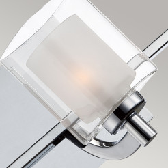 Półplafon Kolt - 3 źródła światła - Polerowany chrom QZ-KOLT-SF-PC-BATH