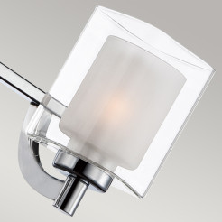 Półplafon Kolt - 3 źródła światła - Polerowany chrom QZ-KOLT-SF-PC-BATH