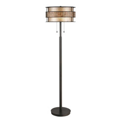 Lampa podłogowa Laguna - 2 źródła światła - Miedź QZ-LAGUNA-FL-A