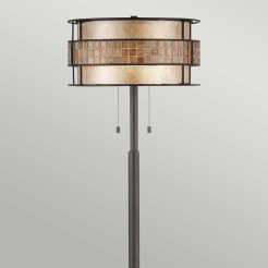 Lampa podłogowa Laguna - 2 źródła światła - Miedź QZ-LAGUNA-FL-A