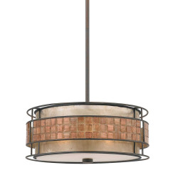 Lampa wisząca Laguna - 4 źródła światła - Miedź QZ-LAGUNA-P