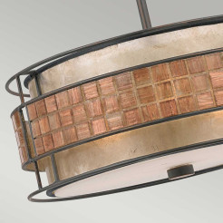 Lampa wisząca Laguna - 4 źródła światła - Miedź QZ-LAGUNA-P