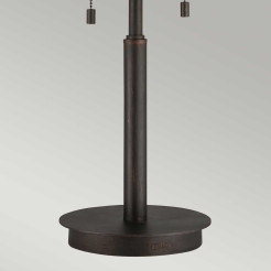 Lampa stołowa Laguna - 2 źródła światła - Miedź QZ-LAGUNA-TL