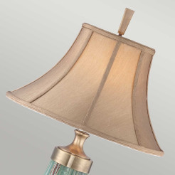 Lampa stołowa Monteverde - 1 źródło światła - Zielony, postarzany mosiądz QZ-MONTEVERDE
