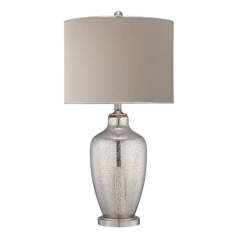 Lampa stołowa Nicolls - 1 źródło światła - Szkło rtęciowe QZ-NICOLLS