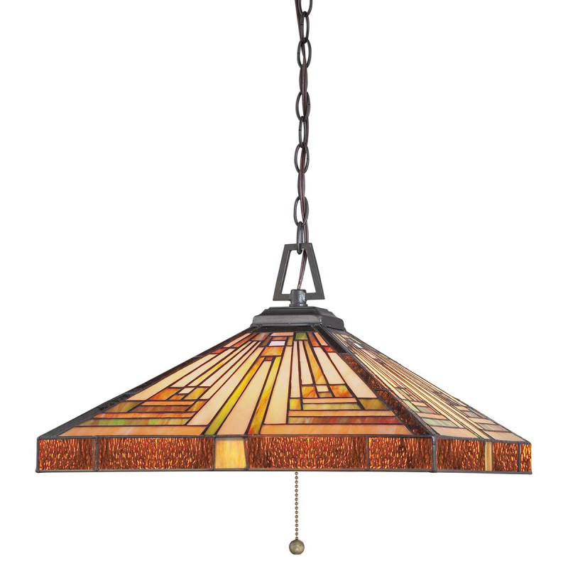 Lampa wisząca Stephen - 3 źródła światła - Vintage brąz QZ-STEPHEN-3P