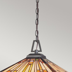 Lampa wisząca Stephen - 3 źródła światła - Vintage brąz QZ-STEPHEN-3P