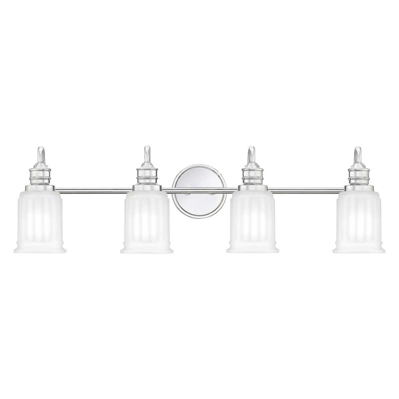 Kinkiet Swell - 4 źródła światła - Polerowany chrom QZ-SWELL4-PC-BATH
