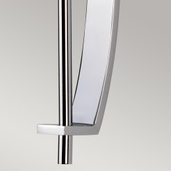 Duży kinkiet Taylor - 1 źródło światła - Polerowany chrom QZ-TAYLOR1L-BATH