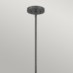 Lampa wisząca Vanguard - 4 źródła światła - Postarzana czerń QZ-VANGUARD-4P-OK