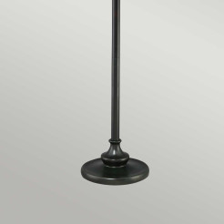 Lampa podłogowa Victory - 2 źródła światła - Ciemnobrązowy QZ-VICTORY-FL