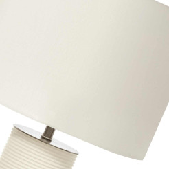 Lampa stołowa Ripple - 1 źródło światła - Biały - Biały abażur RIPPLE-TL-WHT
