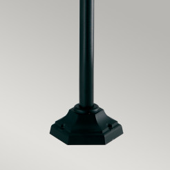 Latarnia słupkowa Shannon - 1 źródło światła - Czarny SHANNON-PILLAR
