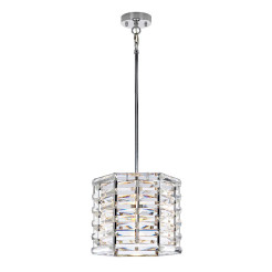 Lampa wisząca Shoal - 1 źródło światła - Polerowany nikiel SHOAL-1P