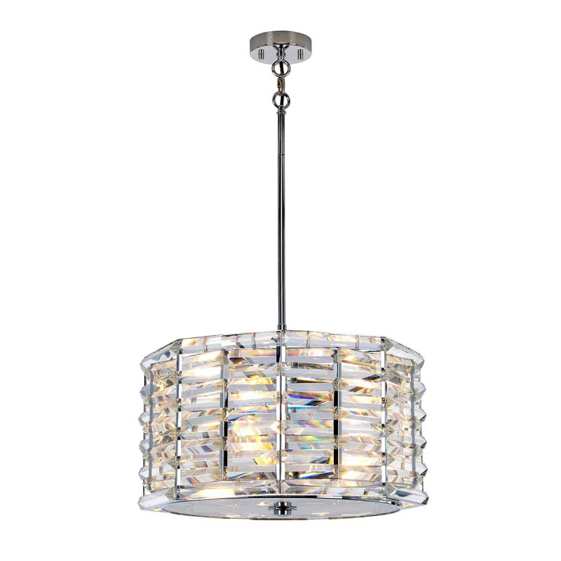 Lampa wisząca Shoal - 4 źródła światła - Polerowany nikiel SHOAL-4P