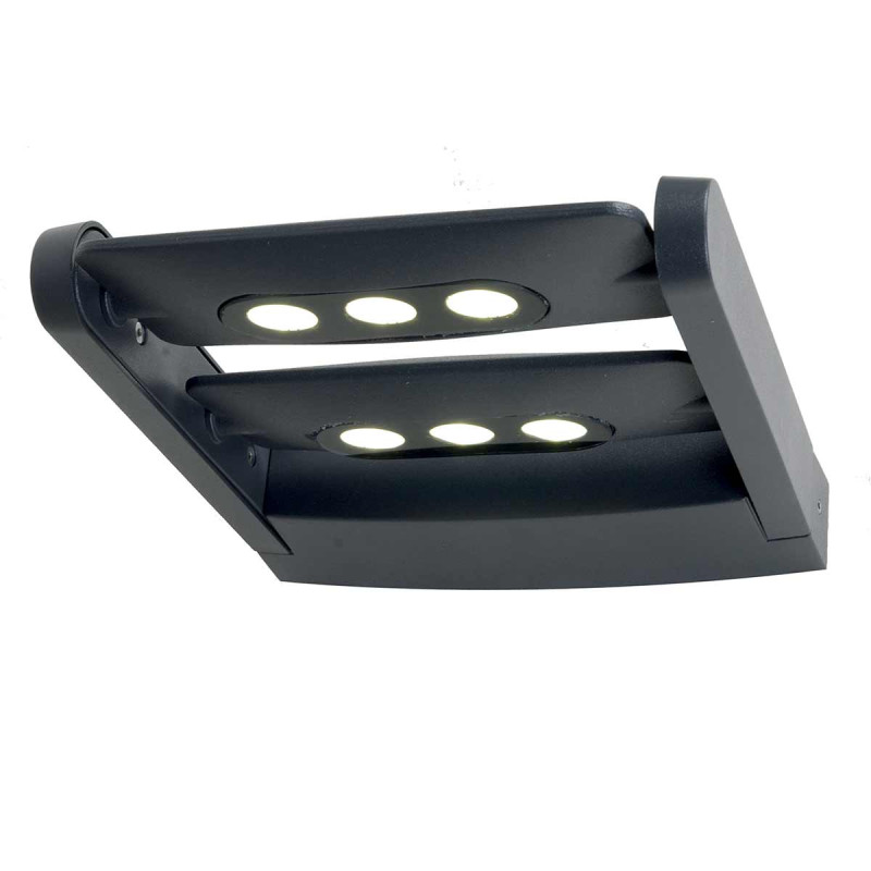 Latarnia naścienna LED Sigmund 6W - Grafitowy SIGMUND-6W
