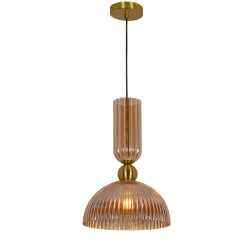 1 wisząca duża Bursztynowa LP-939/1P L amber