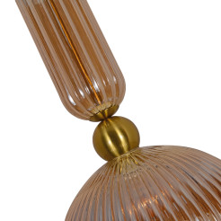 1 wisząca duża Bursztynowa LP-939/1P L amber