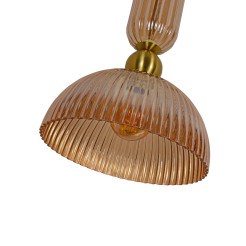 1 wisząca duża Bursztynowa LP-939/1P L amber