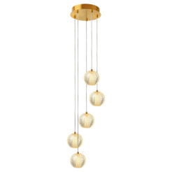 5 wisząca złota LP-2202/5P GD
