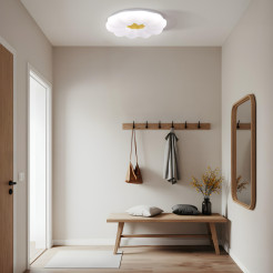 Plafon 40 cm biały LED 4000K LP-8321/1C-40 WH