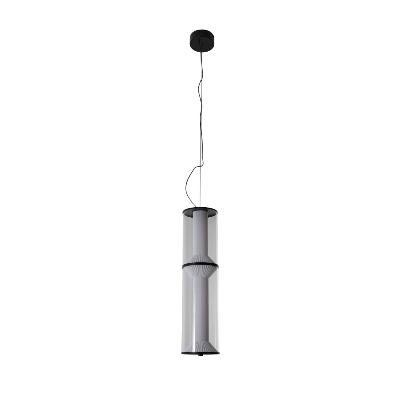 Lampa wisząca 2 transparentna LED CCT LP-2137/2P TR