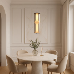 Lampa wisząca 2 transparentna LED CCT LP-2137/2P TR