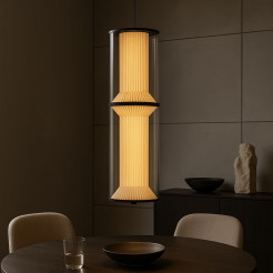Lampa wisząca 2 transparentna LED CCT LP-2137/2P TR